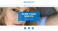 Desktop Screenshot of middlesisterstyle.com